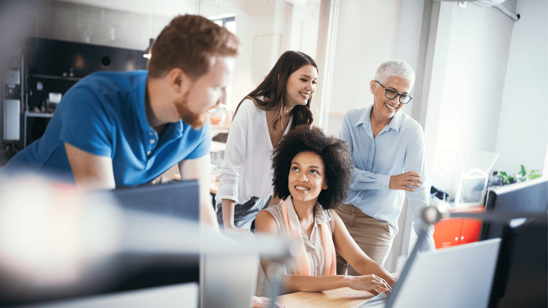 A group of professionals in a collaborative workshop setting