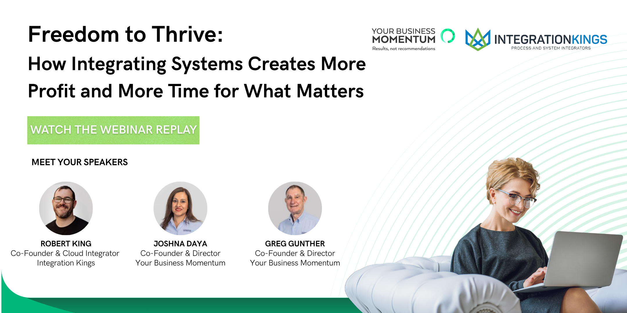 Business Webinar: Integration Kings & Your Business Momentum